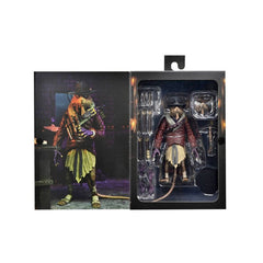 NECA Universal Monsters/Teenage Mutant Ninja Turtles Splinter as Van Helsing 7" Action Figure