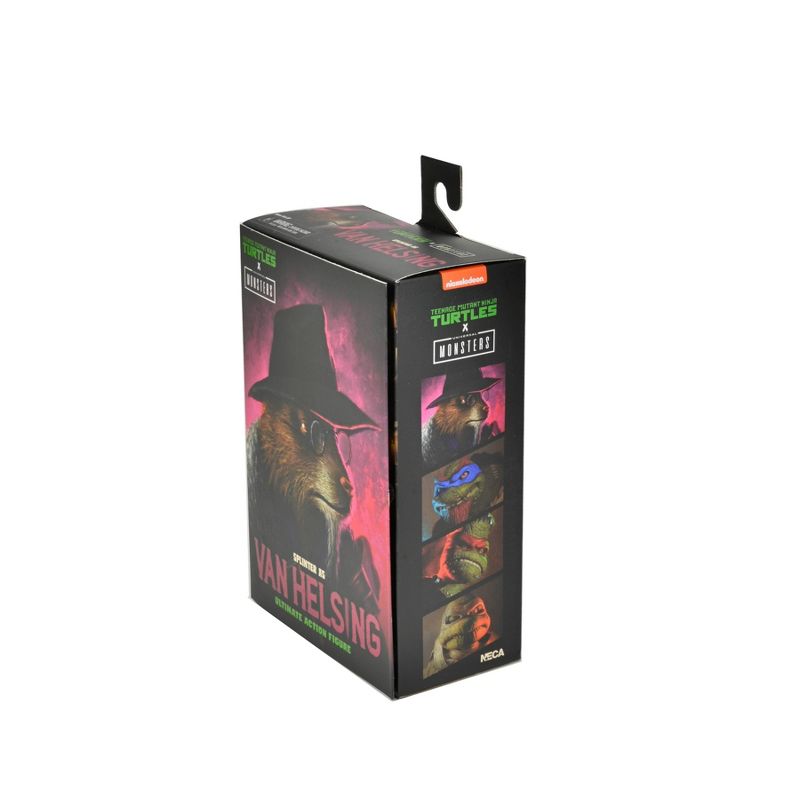 NECA Universal Monsters/Teenage Mutant Ninja Turtles Splinter as Van Helsing 7" Action Figure