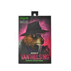 NECA Universal Monsters/Teenage Mutant Ninja Turtles Splinter as Van Helsing 7" Action Figure