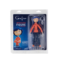 Coraline - Articulated Figure (plastic armature) - Coraline in Striped Shirt and Jeans