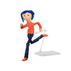Coraline - Articulated Figure (plastic armature) - Coraline in Striped Shirt and Jeans